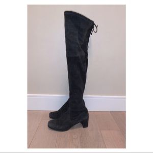 Stuart Weitzman Thigh- High Black Boot